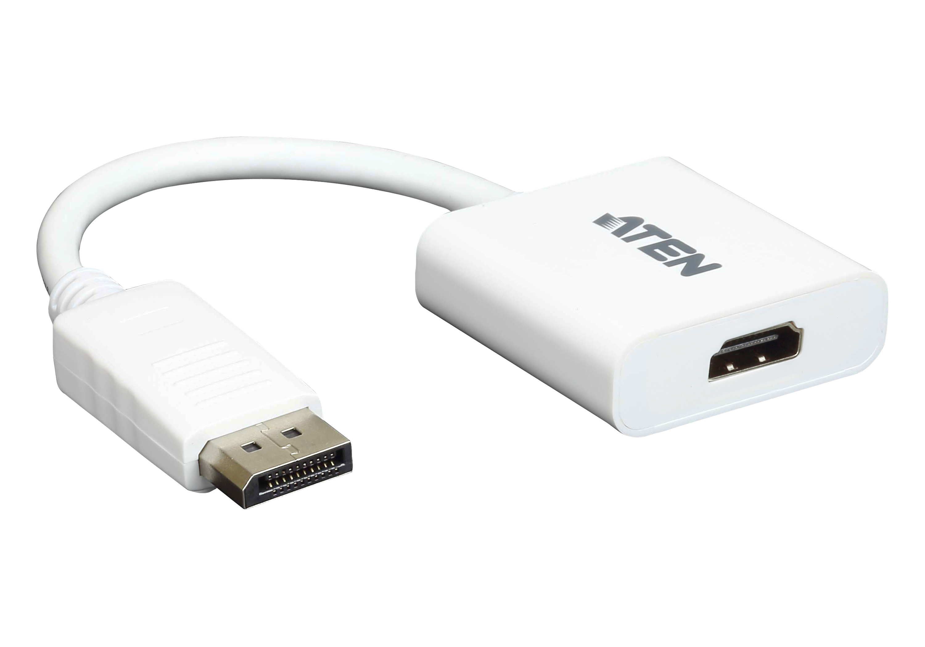 Aten  1 port DisplayPort to HDMI  Adapter 18 cm Length 1920 x 1200 pixel Maximum Resolution