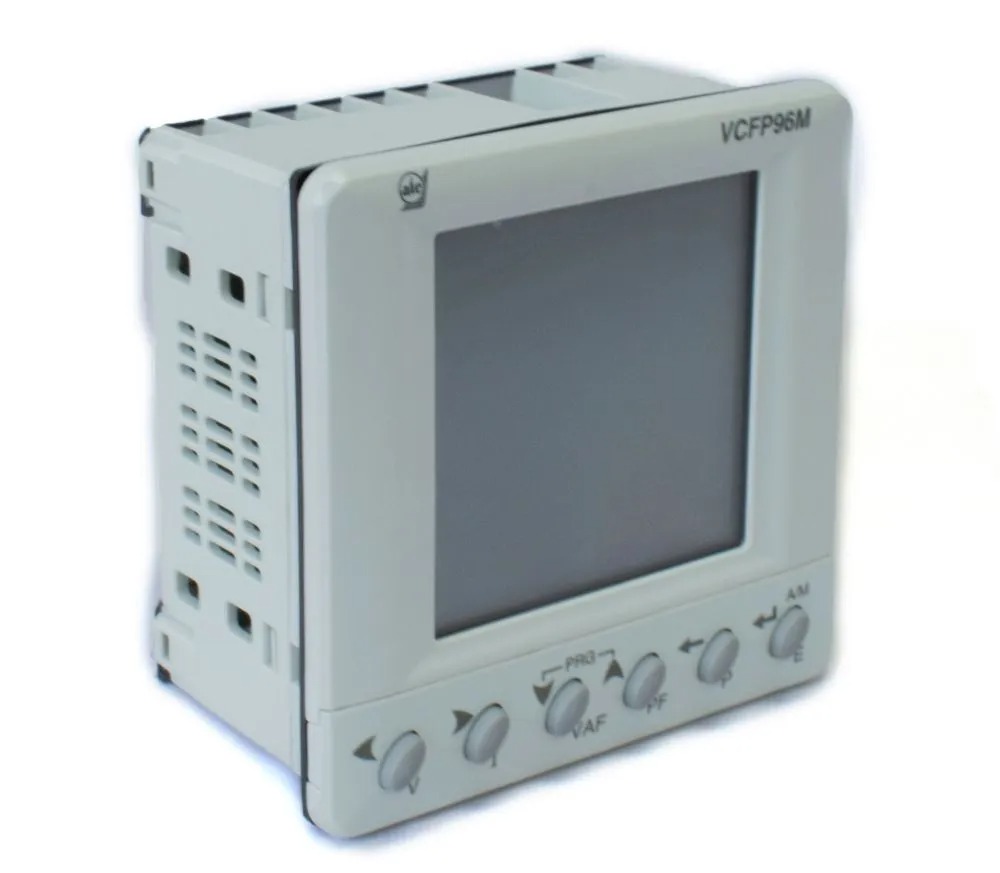 ATC VCFP96M LCD Digital Panel Multifunction Meter for Phase Sequence Detection, Demand, Energy, Voltage, Harmonics,