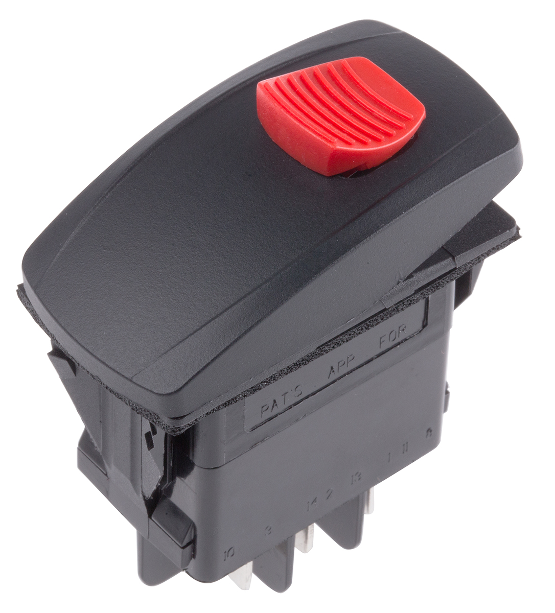 Carling Technologies DPDT, On-On On-None-On Rocker Switch Panel