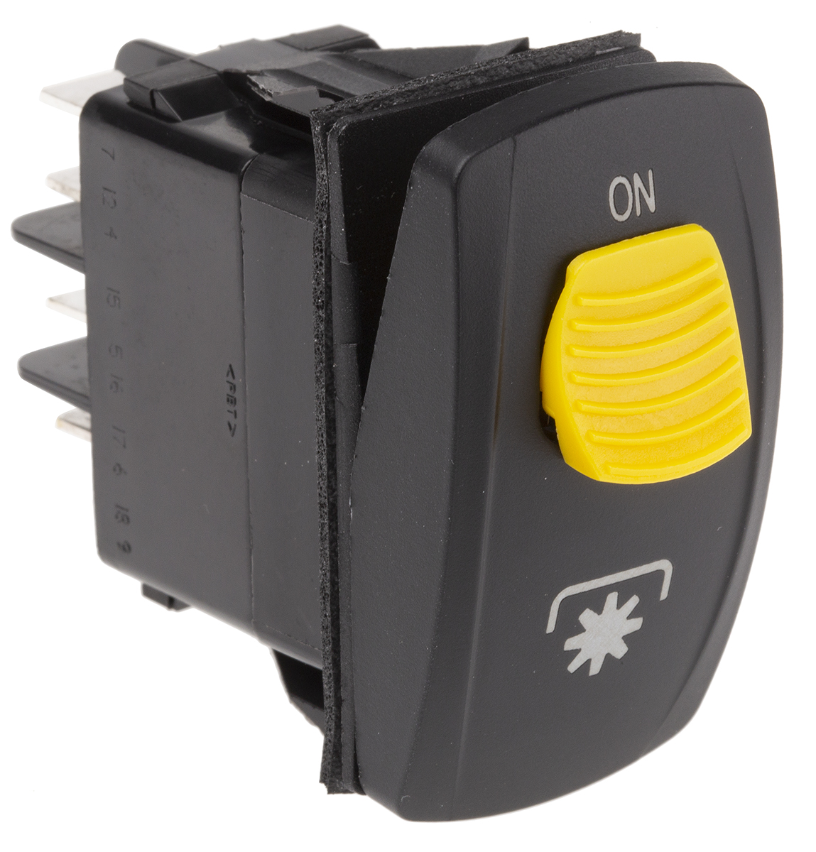 Carling Technologies Illuminated DPDT, On-On On-None-On Rocker Switch Panel