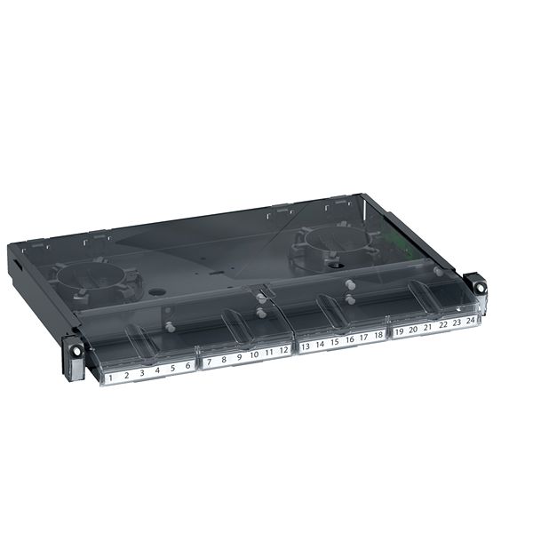 Schneider Electric 48 Port Fibre Optic Patch Panel, 1 U 45 mm