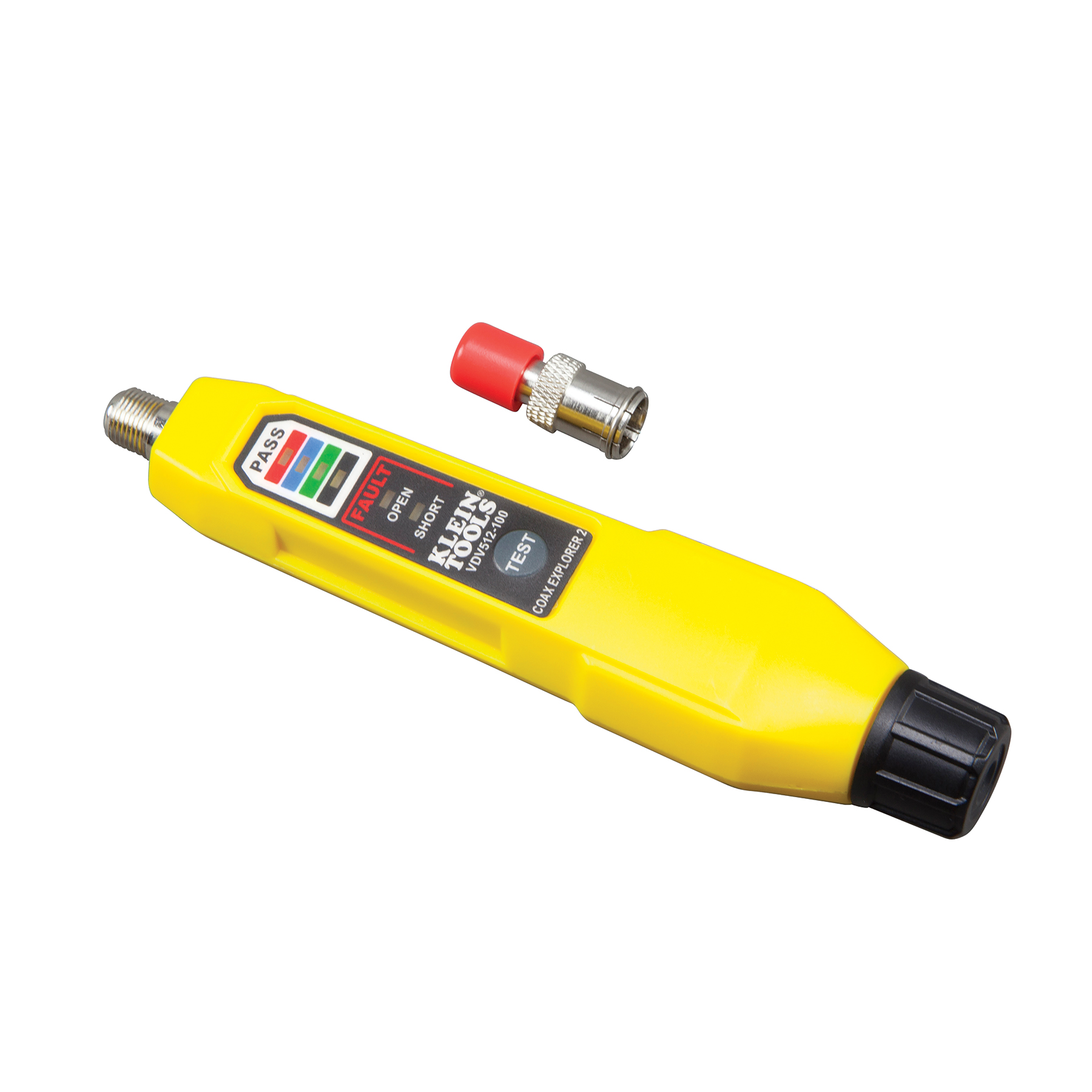 Klein Tools VDV512-100 Cable Tester F Type, RJ12, RJ45
