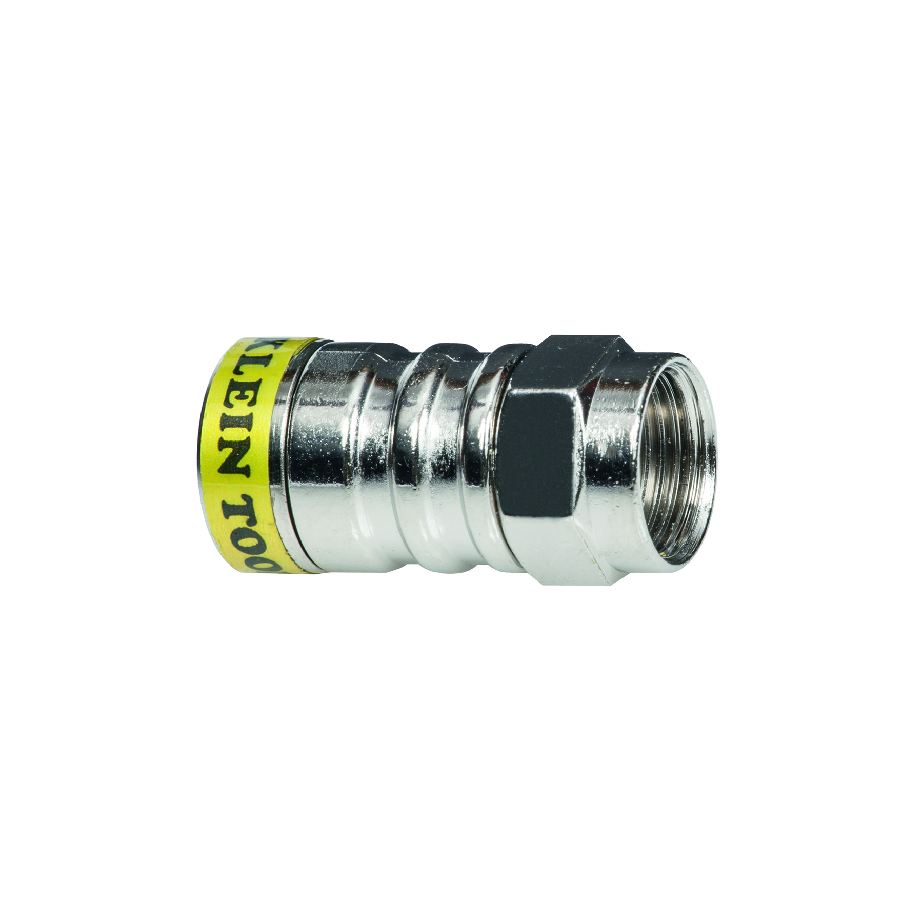 Klein Tools Cable Female F Connector, Straight Body