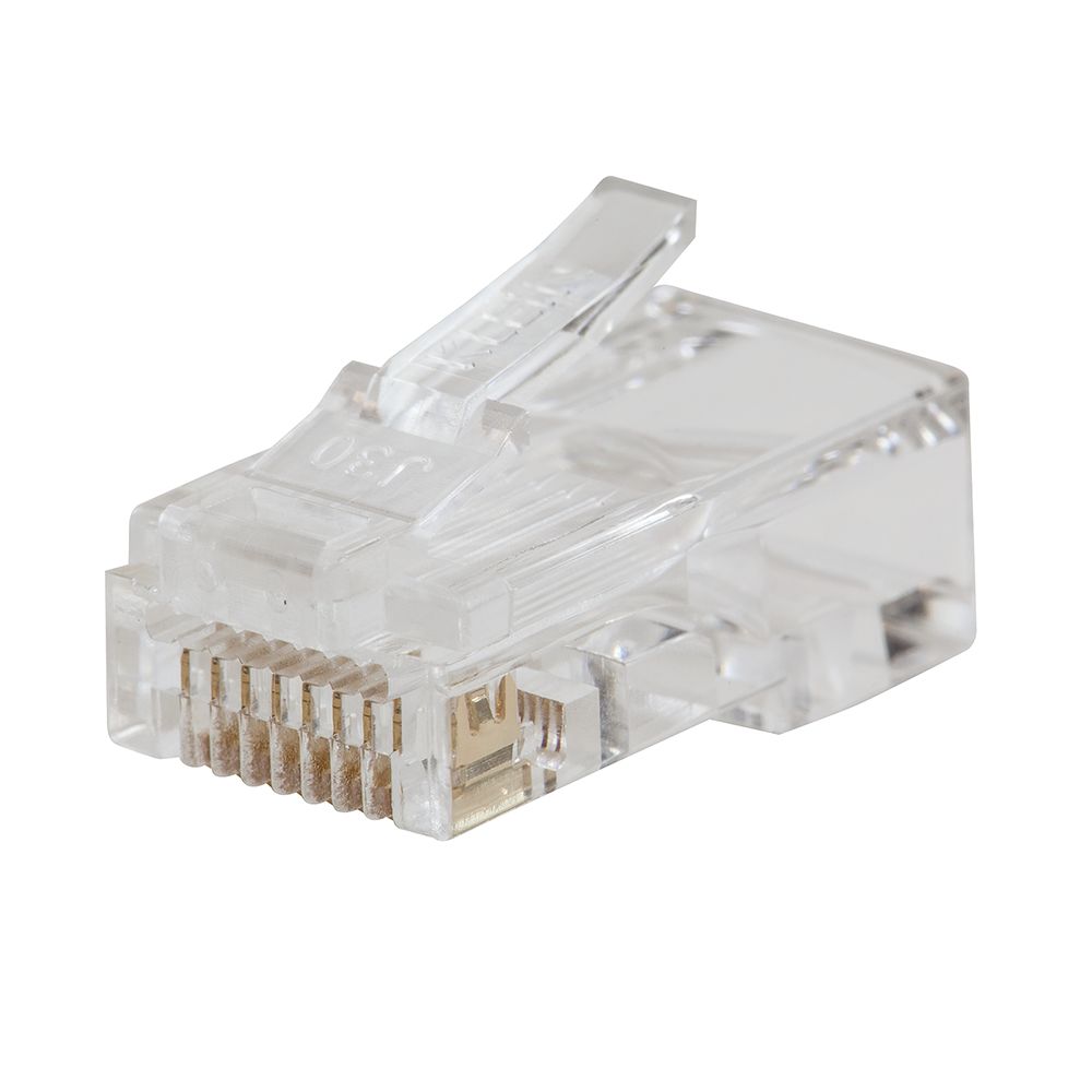 Klein Tools VDV82 Series RJ45 Connector Male, Cable, Cat6 8 Way