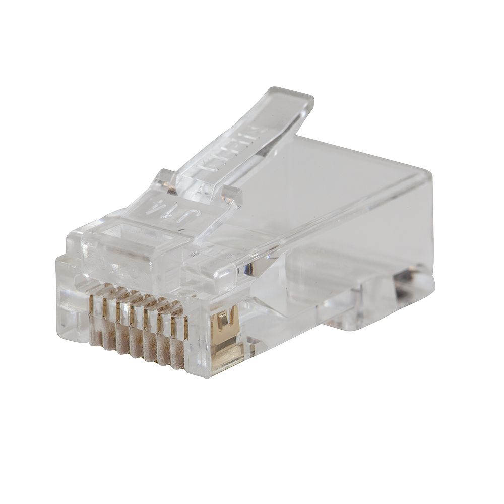 Klein Tools VDV82 Series RJ45 Connector Male, Cable, Cat5e 8 Way