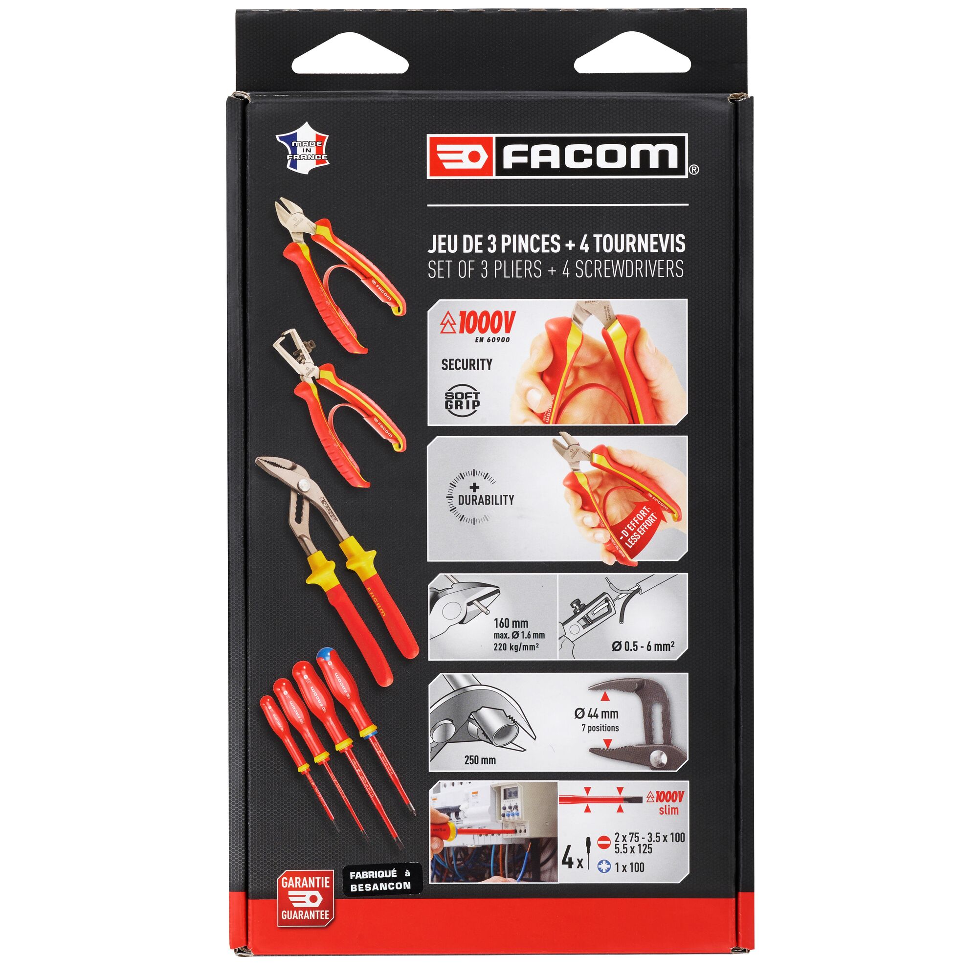 Facom VE.A2PB 7-Piece Plier Set