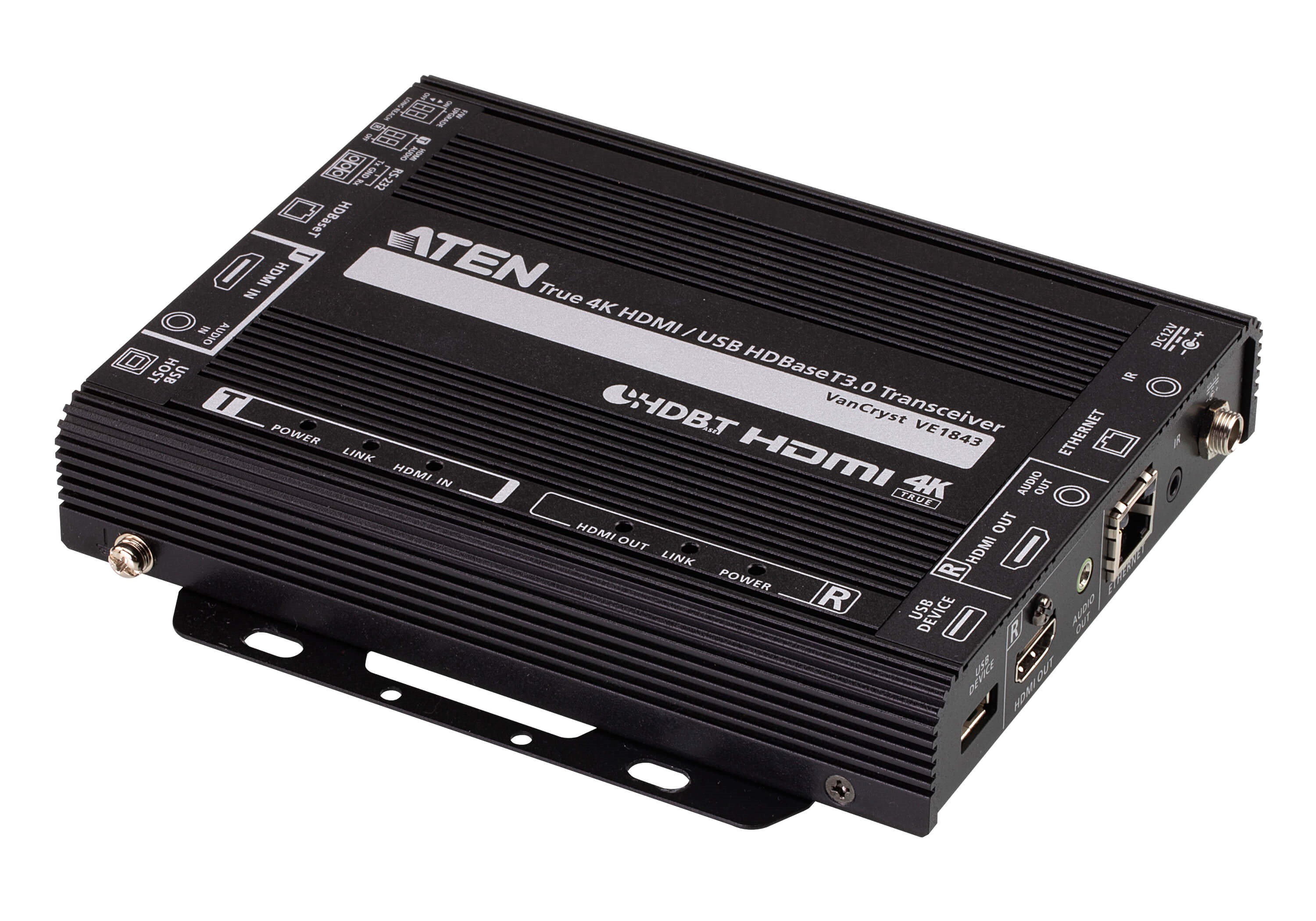 Aten 1 Port HDMI over Cat6 HDMI Type A Female (Black) Extender 5 m, 4096 x 2160 pixel Maximum Resolution
