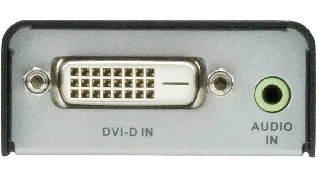 ve600a Aten 1 Port DVI over Cat5e Stereo Jack Extender 60 m, 1920 x 1200 pixel Maximum Resolution