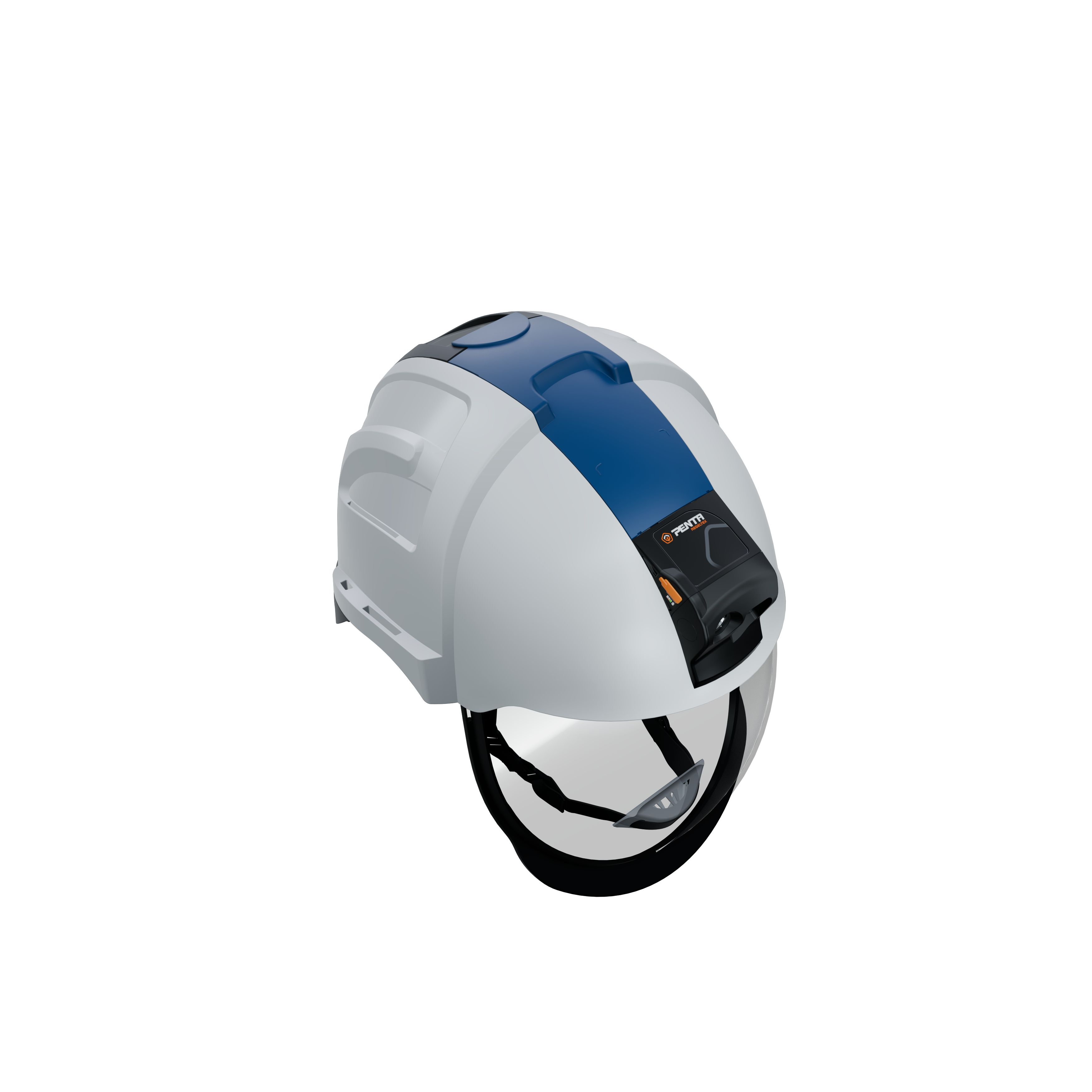 Penta ABS Hard Hat Light Blue, Black Penta Helmets