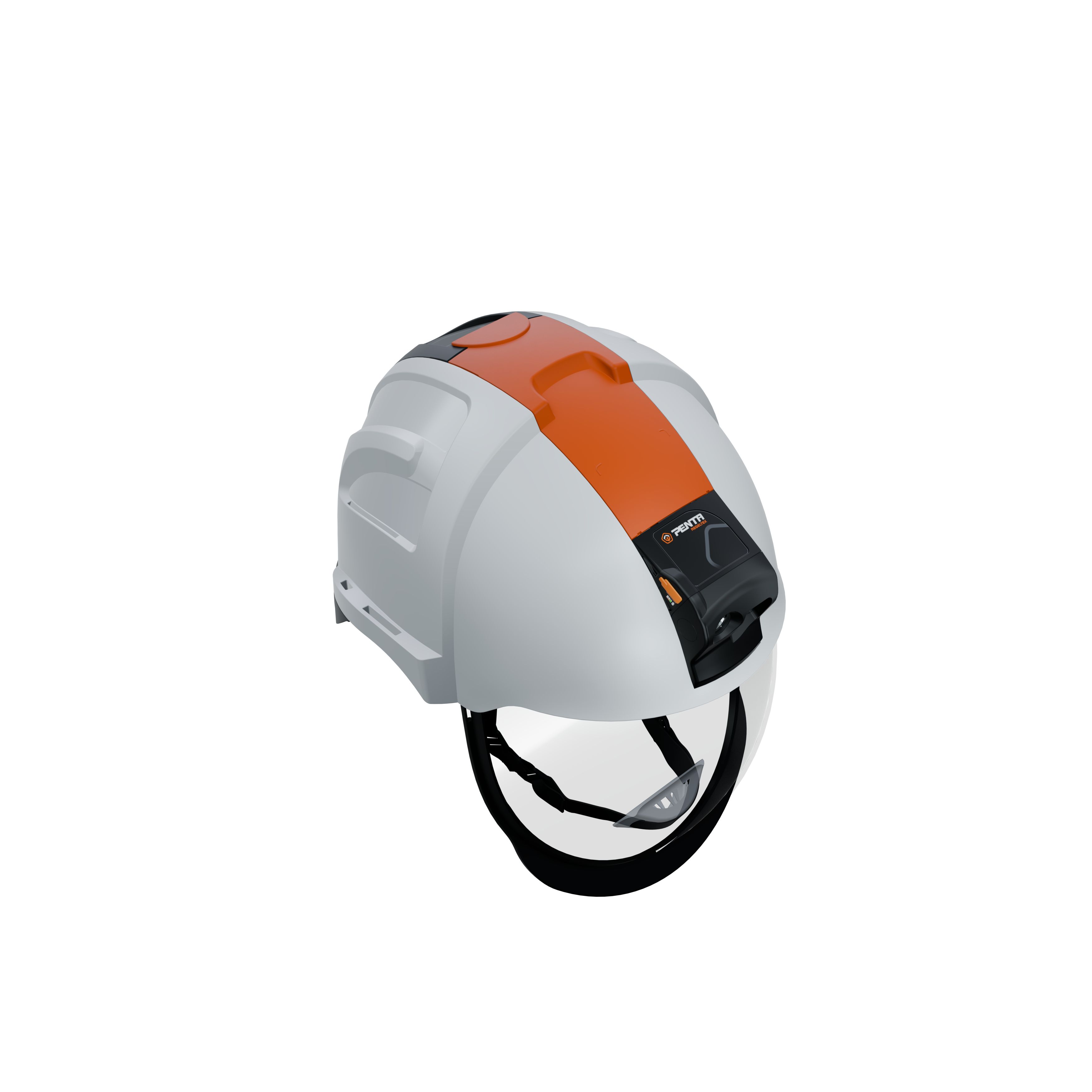 Penta ABS Hard Hat Light Black, Orange Penta Helmets