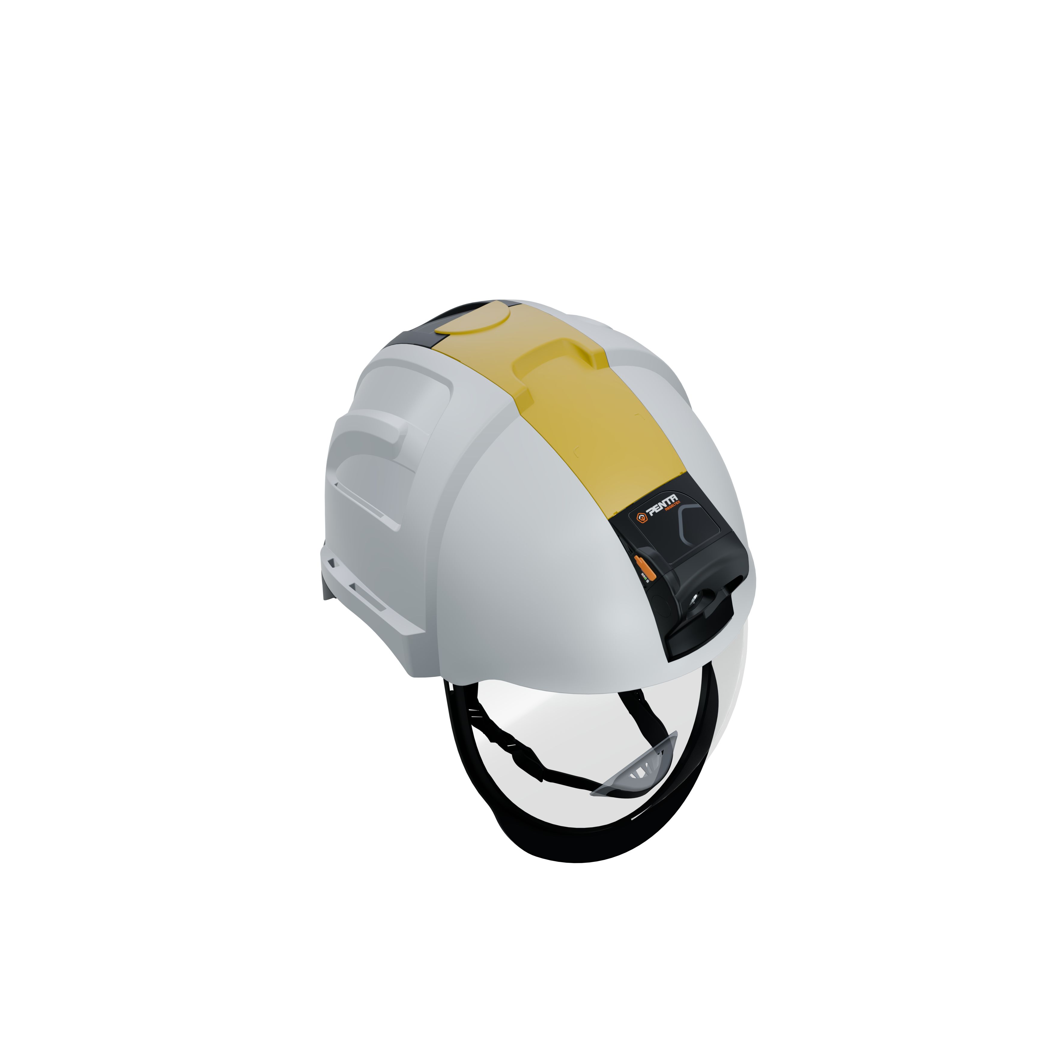 Penta ABS Hard Hat Light Yellow, Black Penta Helmets