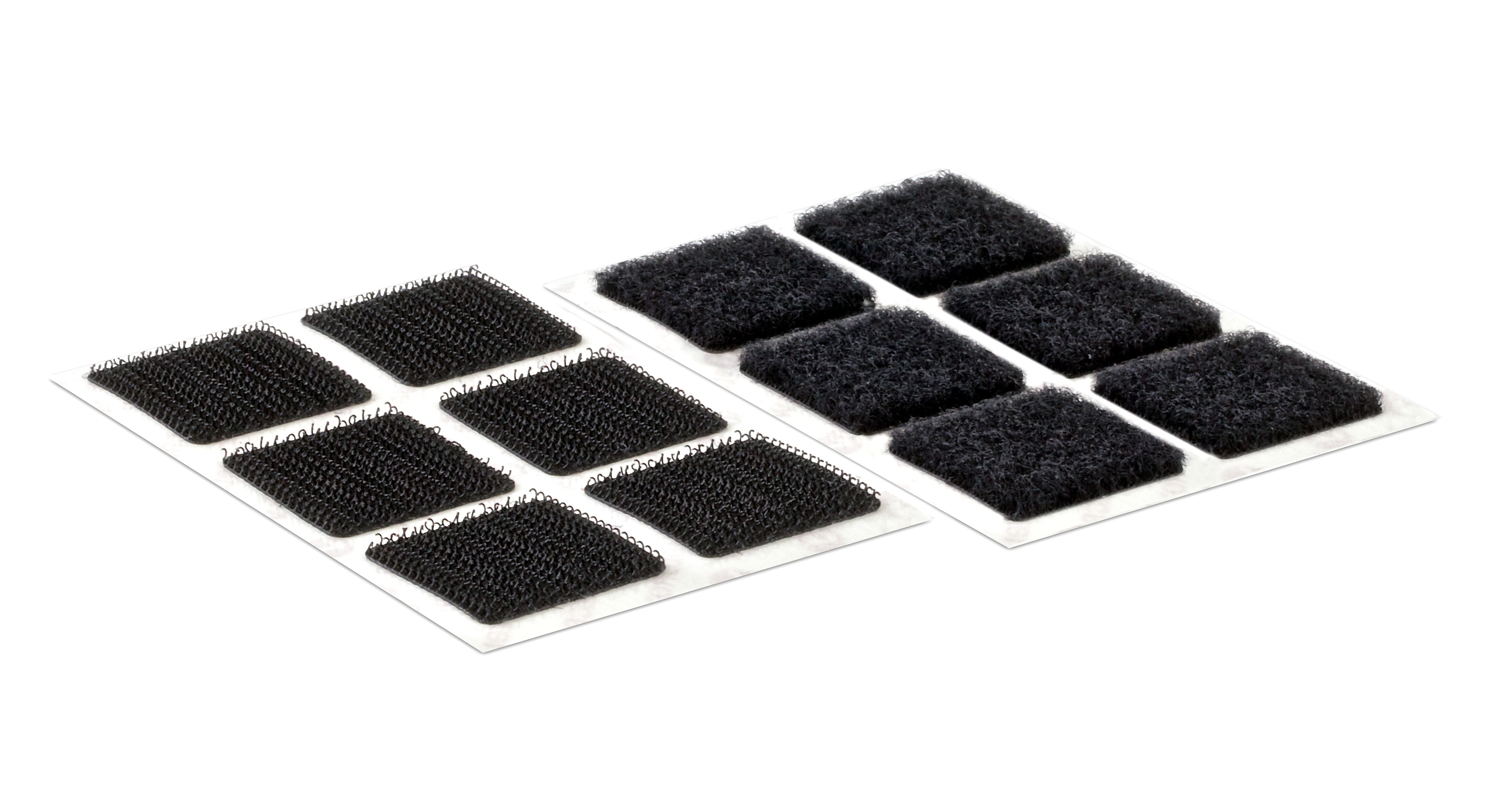 Velcro Black Hook & Loop Tape, 25mm x 25 mm