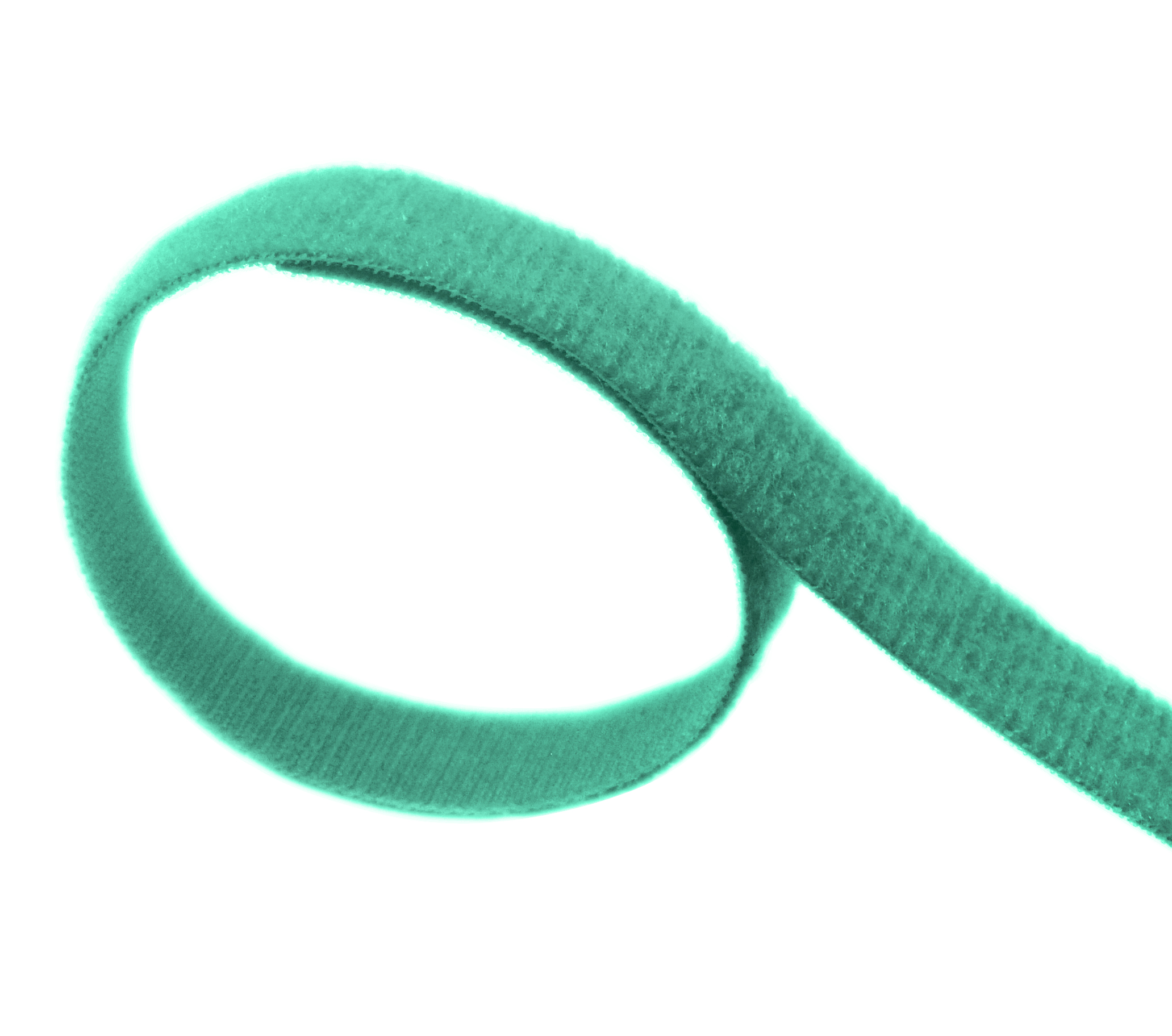 Velcro Green Reclosable Fastener, 16mm x 25 m