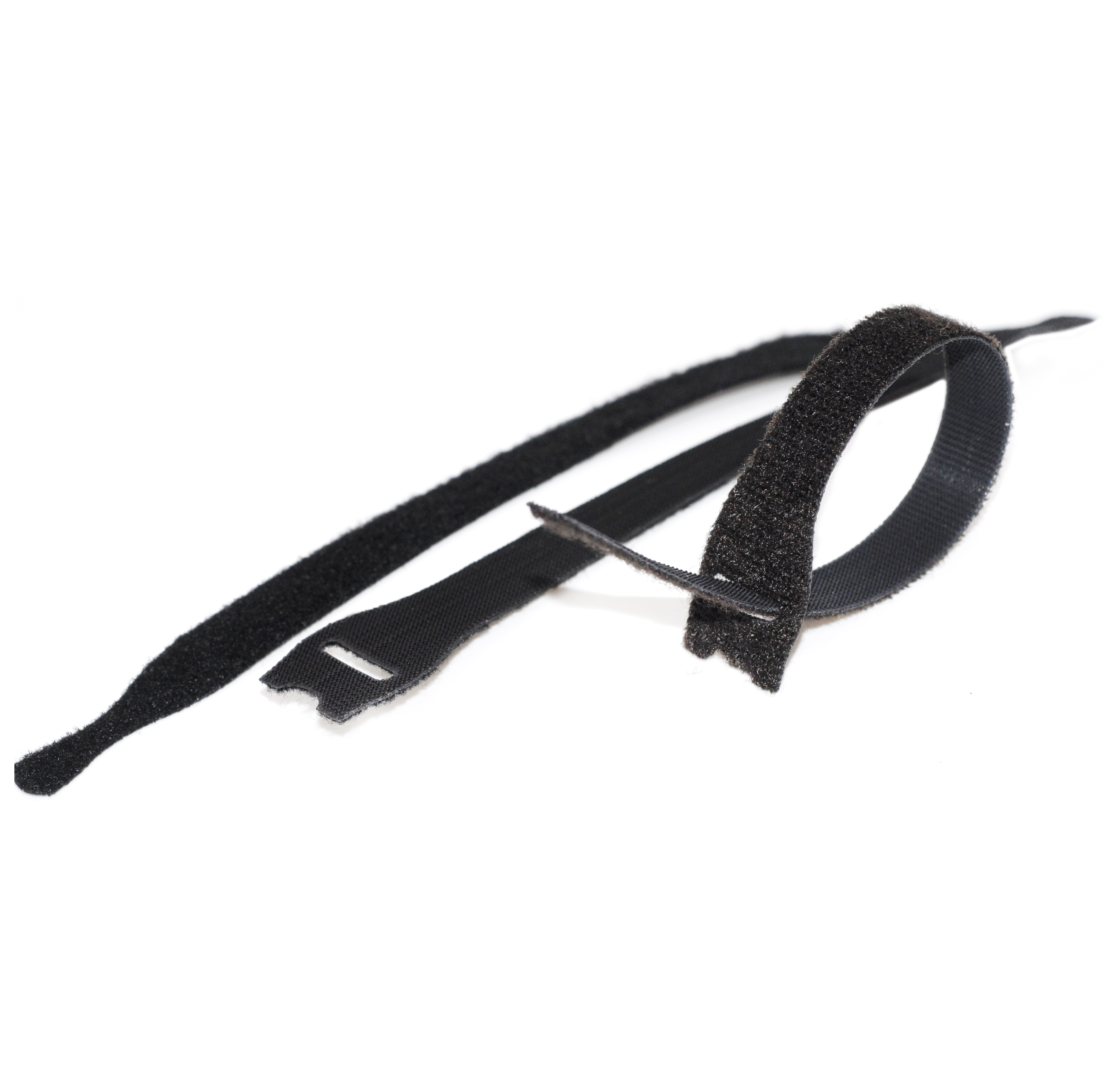 Velcro Black Reclosable Fastener, 13mm x 200 mm