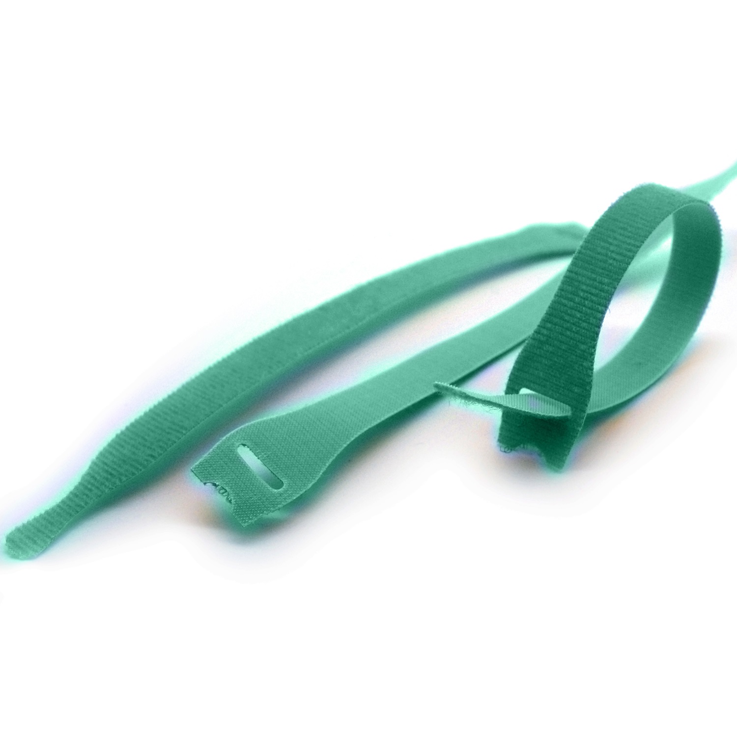 Velcro Green Reclosable Fastener, 13mm x 200 mm