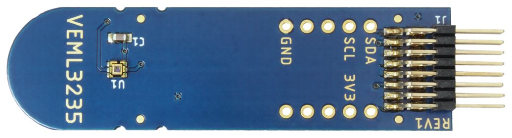 Vishay VEML3235 ALS Ambient Light Sensor Sensor Board for VEML3235 Industrial Application, Handheld Device, Consumer