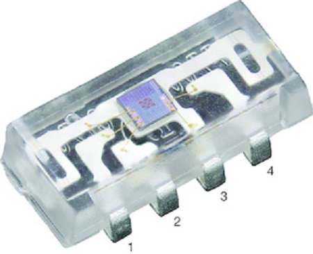 VEML7700-TR Vishay Light Sensor IC Ambient Light 4-Pin