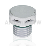 Amphenol Industrial VENT Series M12 Pressure Compensation Element, 12 mm Dia., 16 mm H, 16mm W