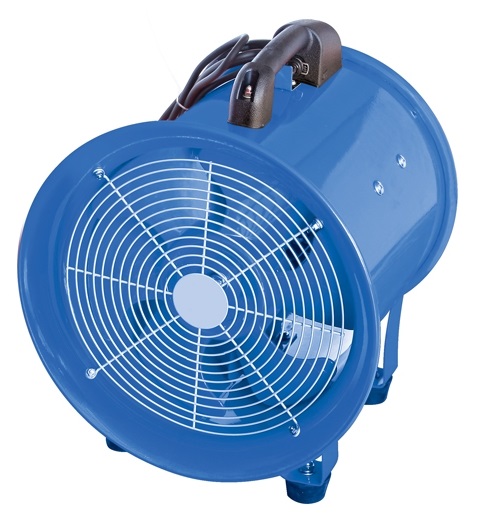 Broughton VF600 Duct Fan 14400 m³/h 600 mm blade diameter 1 speed 230V with plug: Type F, Type G