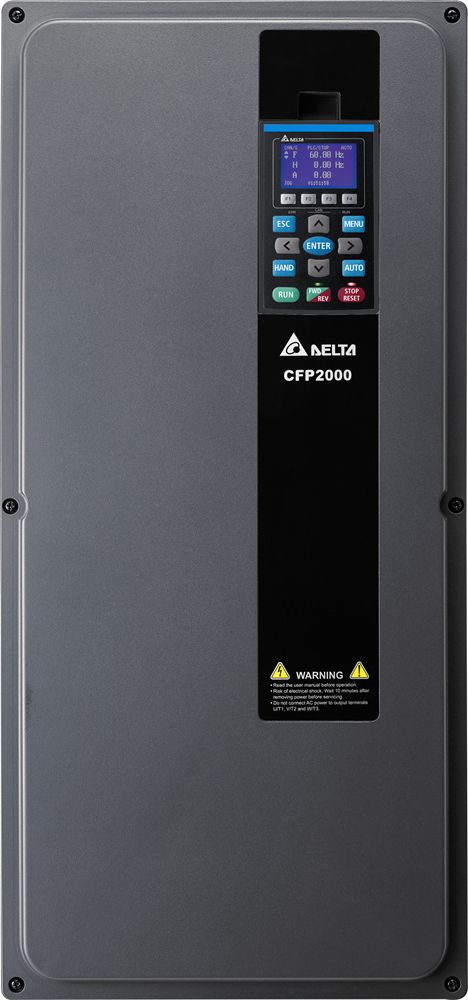 Delta Electronics Variable Speed Drive, 30 kW, 3 Phase, CFP2000 Series 400V ac 60 A