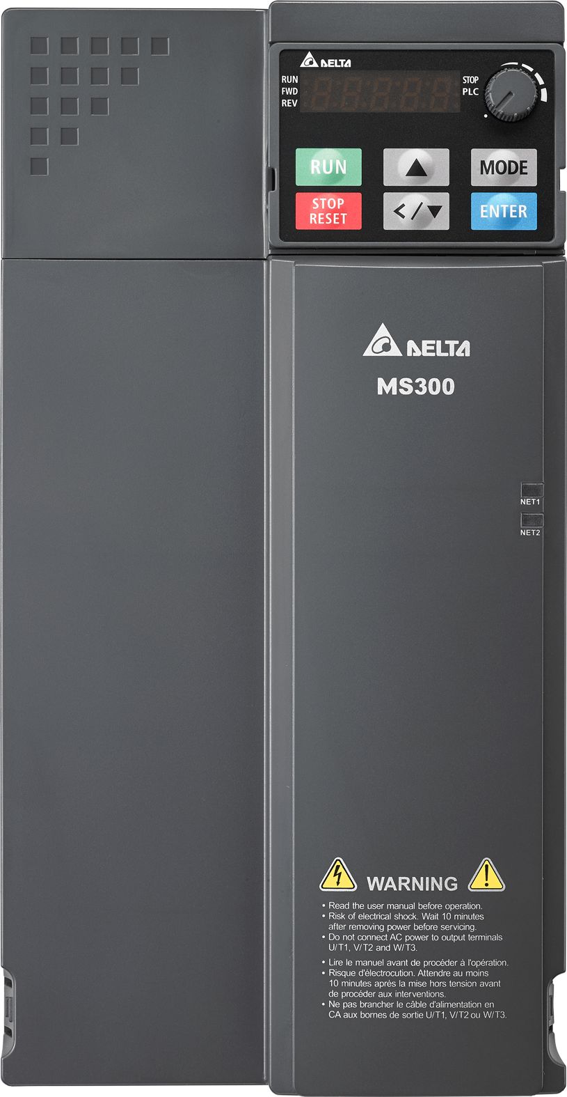 Delta Electronics Inverter Drive, 15 kW, 3 Phase, VFD-MS Series 528V 32 A