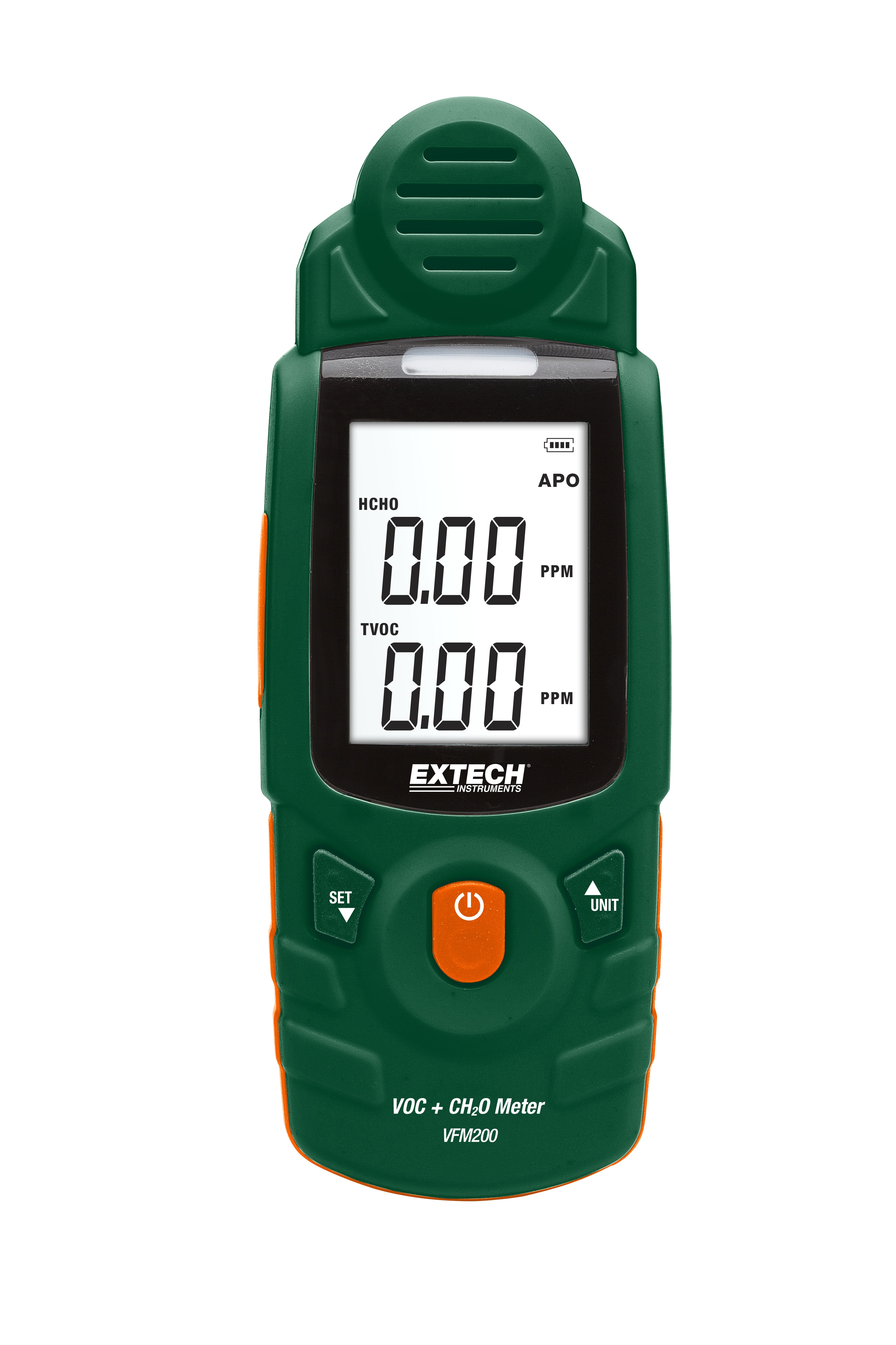 Extech VFM200 Moisture Meter, ±5 % Accuracy, LCD Display, Battery-Powered