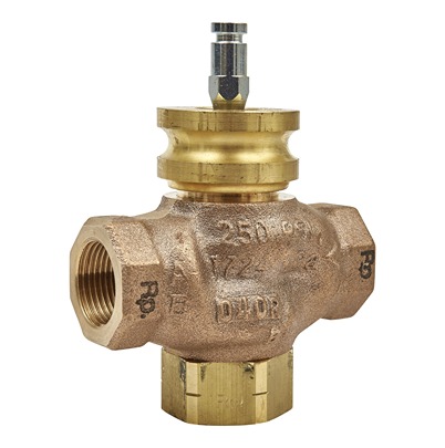 Schneider Electric Bronze Globe Valve VG310R-20B, Rp Internal 399.9 kPa