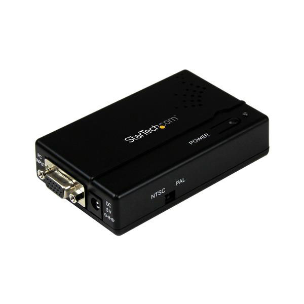 StarTech.com  2 port VGA to S Video  Video Converter 100 mm Length 640 x 480 pixel Maximum Resolution
