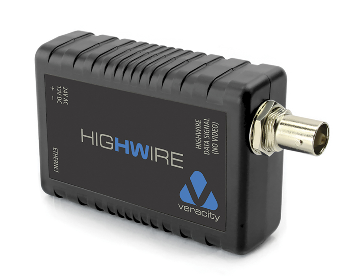 Veracity Metal Converter CCTV Transmission & Receiving Transreceiver for use with Cameras
