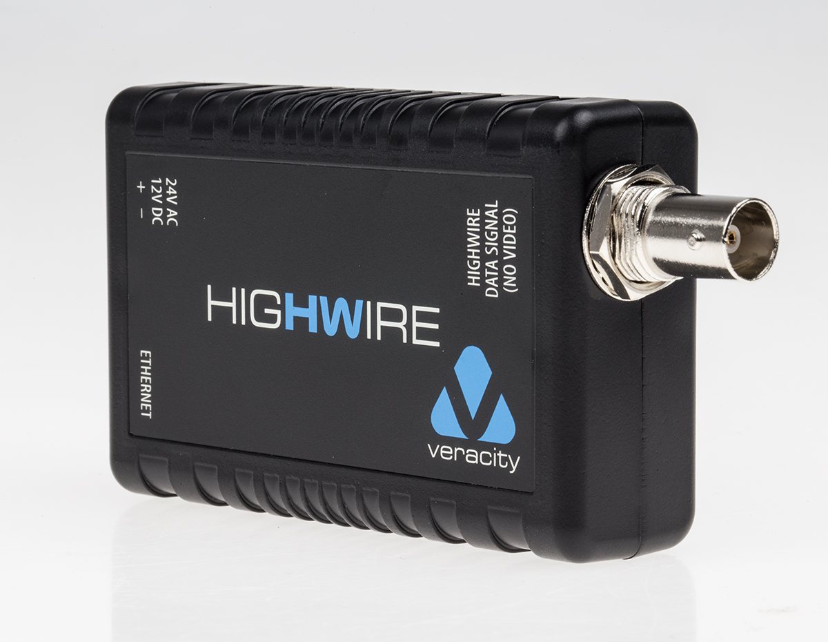 vhw-hw Veracity Metal Converter CCTV Transmission & Receiving Transreceiver for use with Cameras