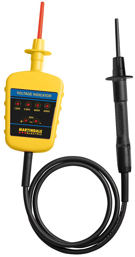 Martindale, LED Voltage Tester, 1000V, Mains Powered CAT IV, VI15000