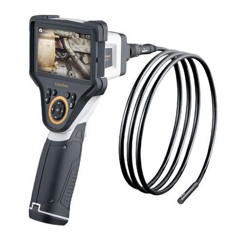 Laserliner VideoFlex HD Duo 092.980H 7.9 mm probe Inspection Camera, 3 m Probe Length, 1280 x 720 pixel Resolution, LED