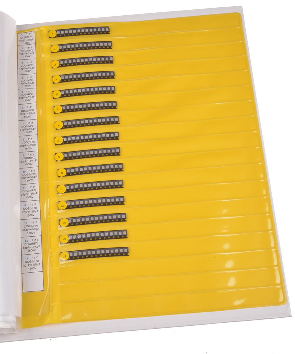 vj1111quarf2kit Vishay, Surface Mount Ceramic Capacitor Kit 15