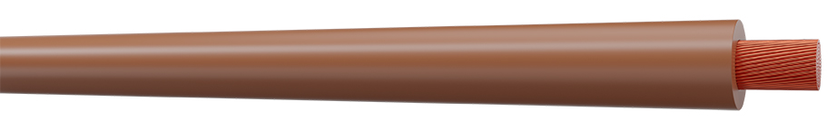 AXINDUS H05V-K Series Brown Hook Up Wire, 100 m, Polyvinyl Chloride, VK075M