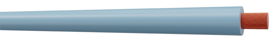 AXINDUS H05V-K Series Light Blue Hook Up Wire, Polyvinyl Chloride, 100 m, VK1BC