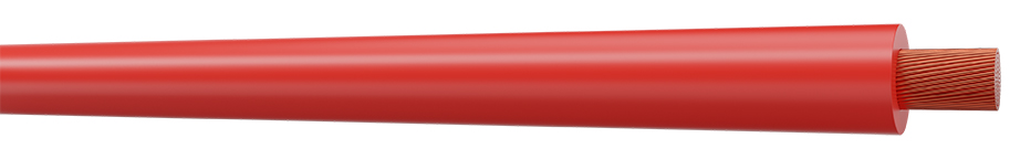 AXINDUS H07V-K Series Red Hook Up Wire, 100 m, Polyvinyl Chloride, VK25R
