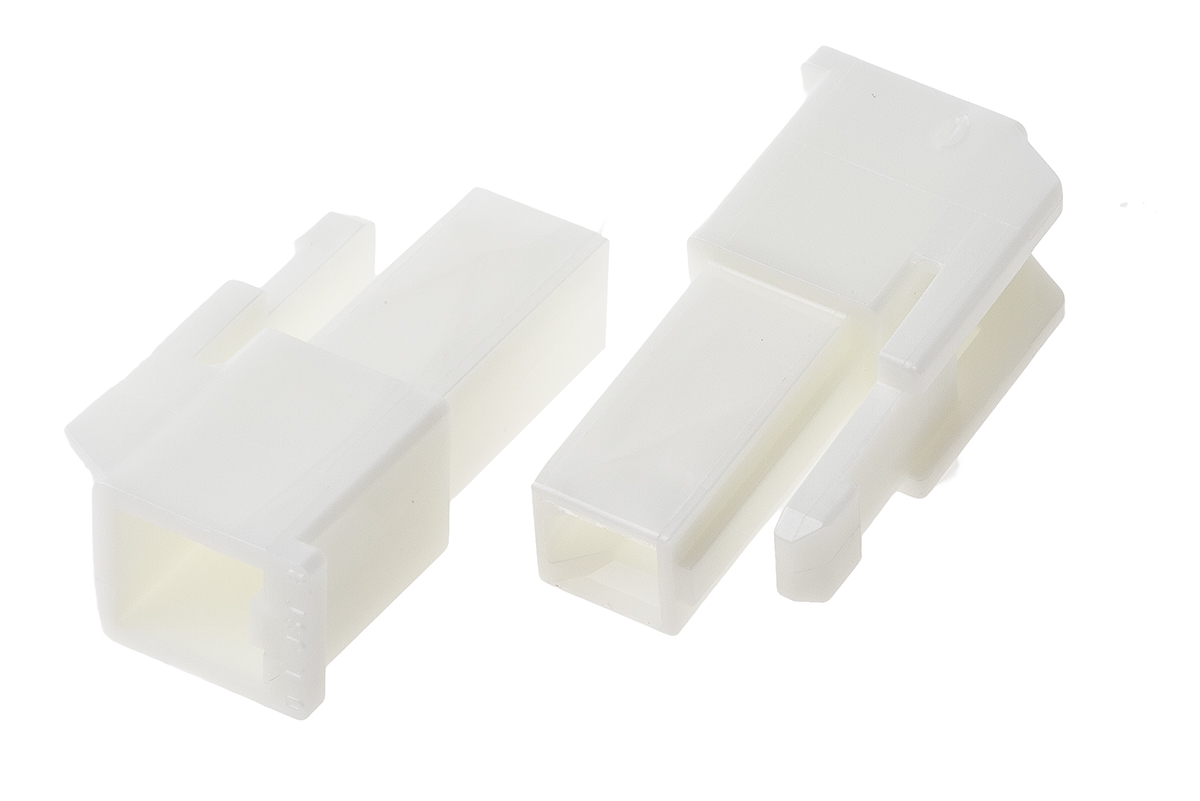 JST, VL Male Connector Housing,  6.2 mm Pitch,  1 Way,  1 Row Straight