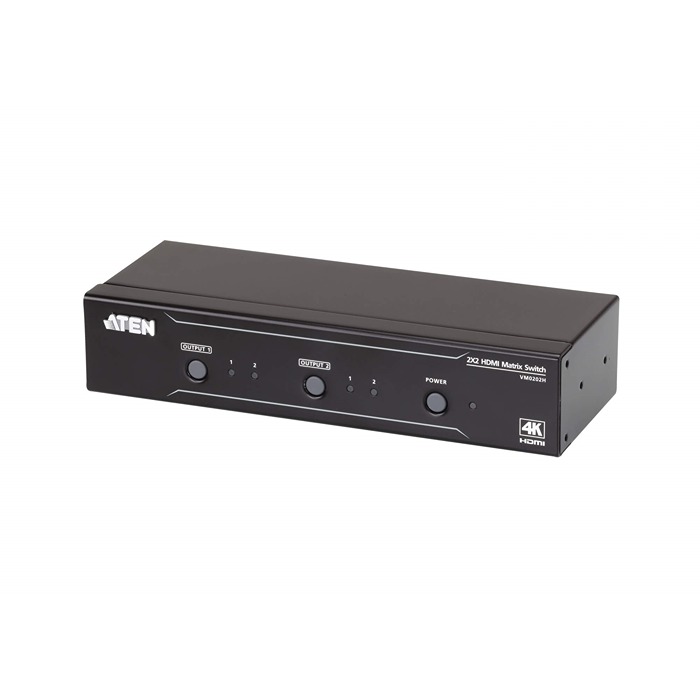 Aten  1 port HDMI to HDMI  Adapter 2.7 m Length 4096 x 2160 pixel Maximum Resolution