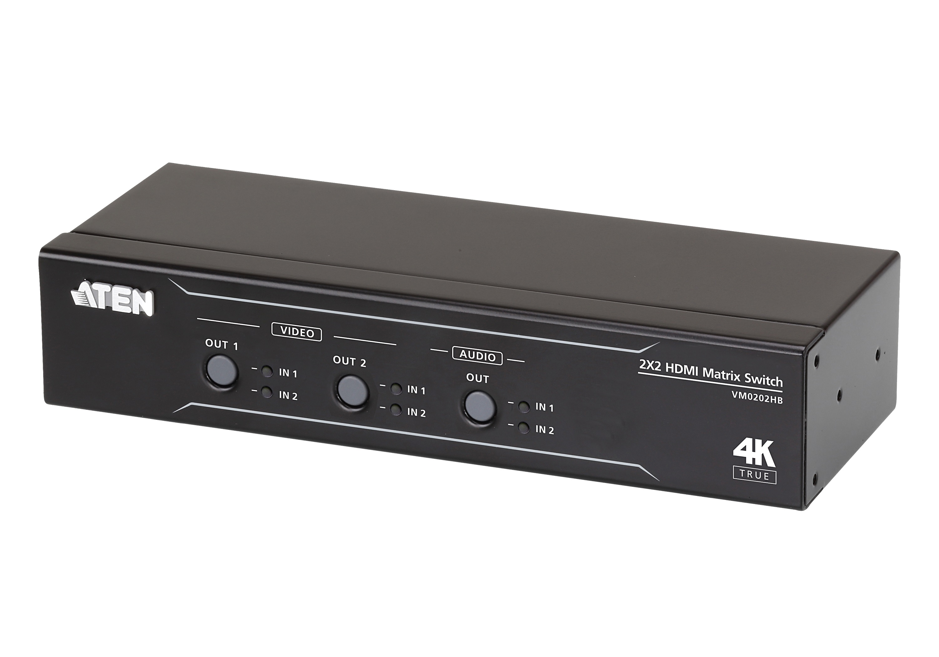 Aten 4 Port 2 Input 2 Output HDMI Matrix Switch 4096 x 2160 pixel