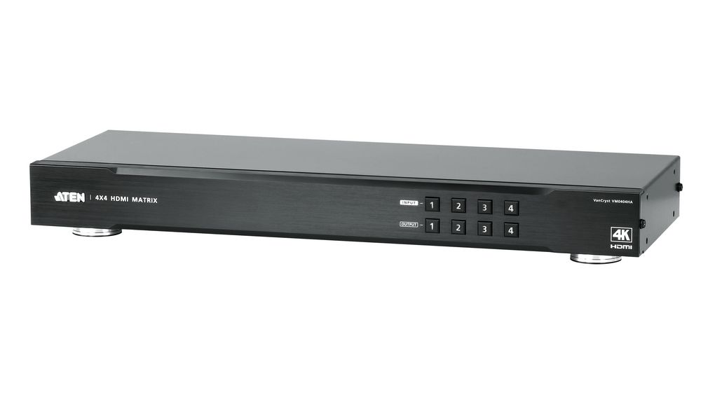 Aten 4 Port 4 Input 4 Output HDMI Matrix Switch 1920 x 1200 pixel