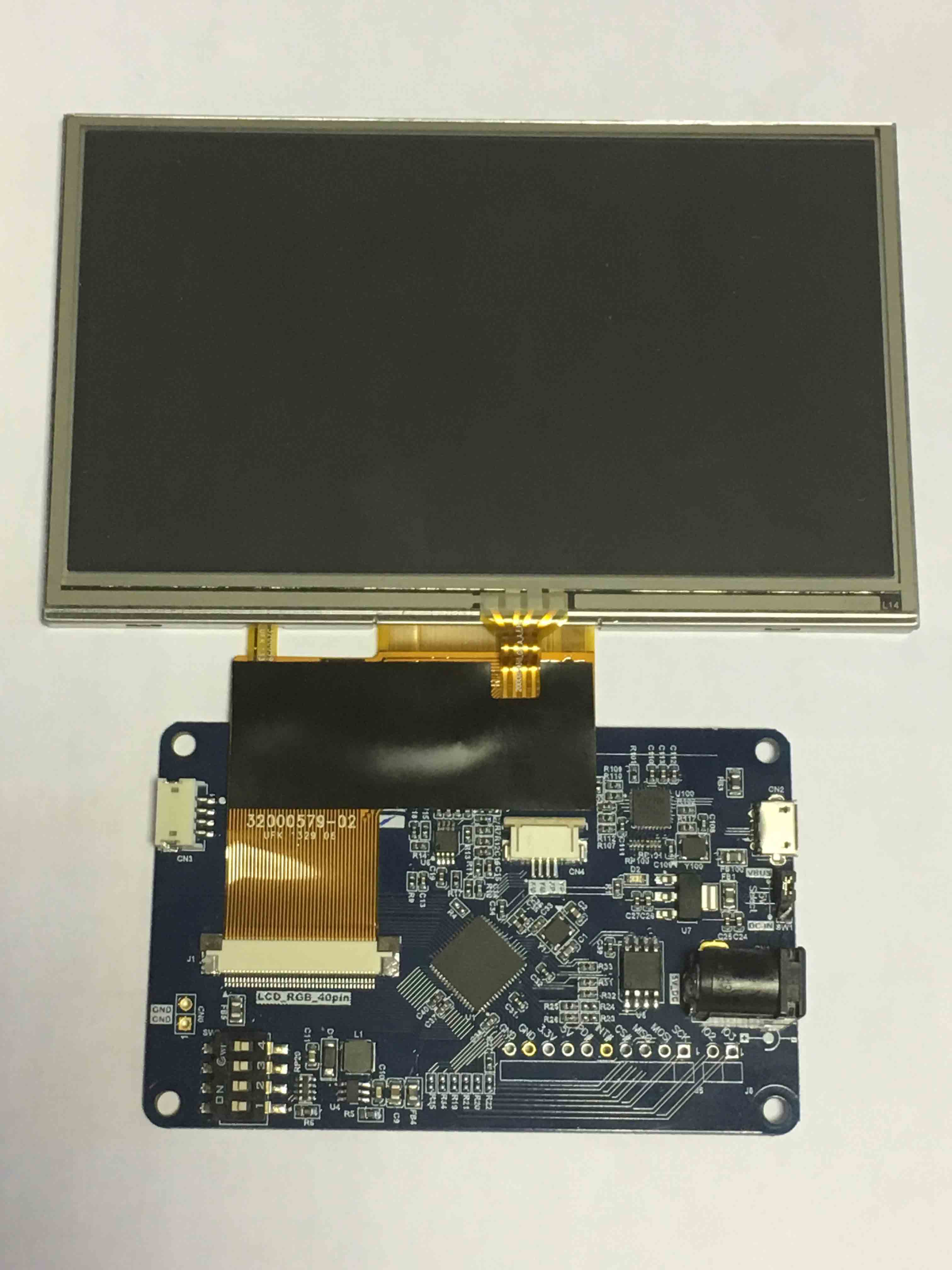 vm816cu50a-d Bridgetek VM816CU50A-D EVE Credit Card Board 5 in LCD Development Module With USB for BT816 Embedded Video Engine