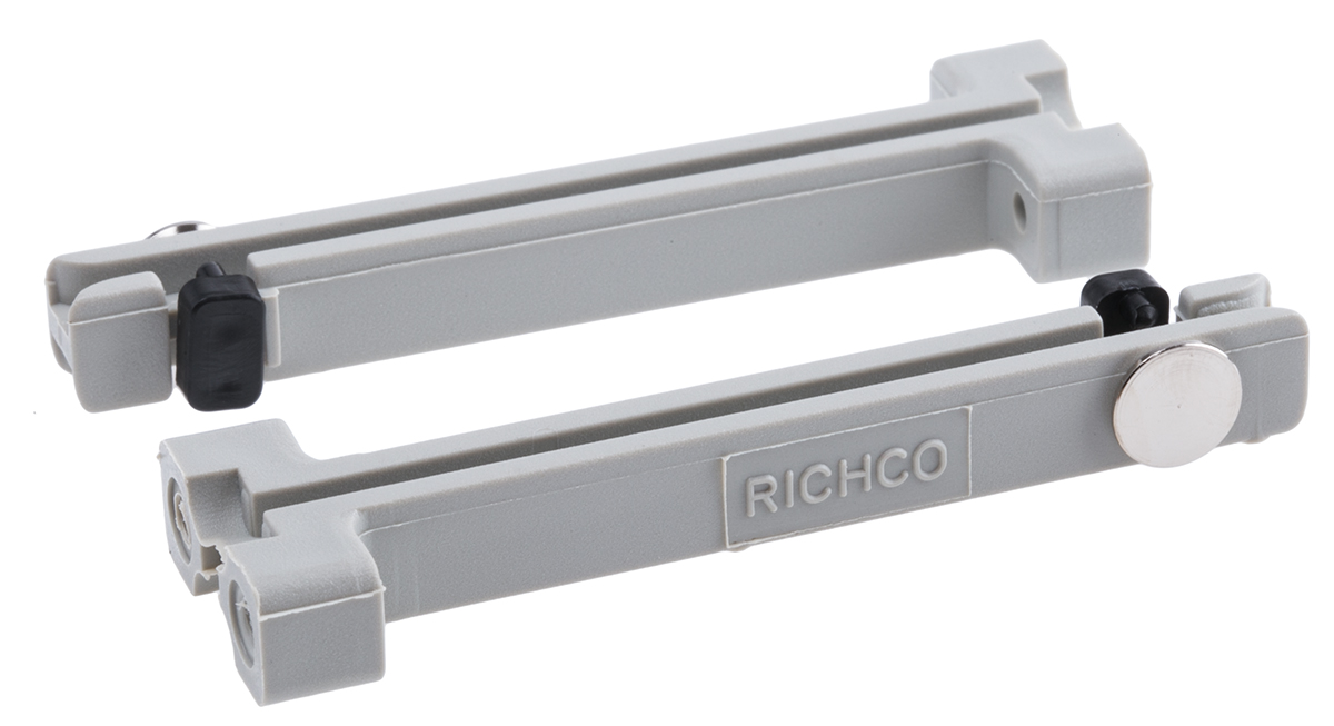 Essentra PCB Card Guide Vertical Mount 65 mm Long, 1.6 mm Thick Max.