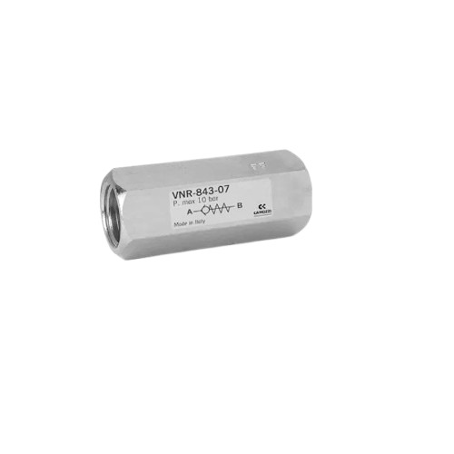 Camozzi VNR Non Return Valve, 1 bar Inlet Female Threaded 1/2 in G, Outlet Female Threaded G 1/2 in G