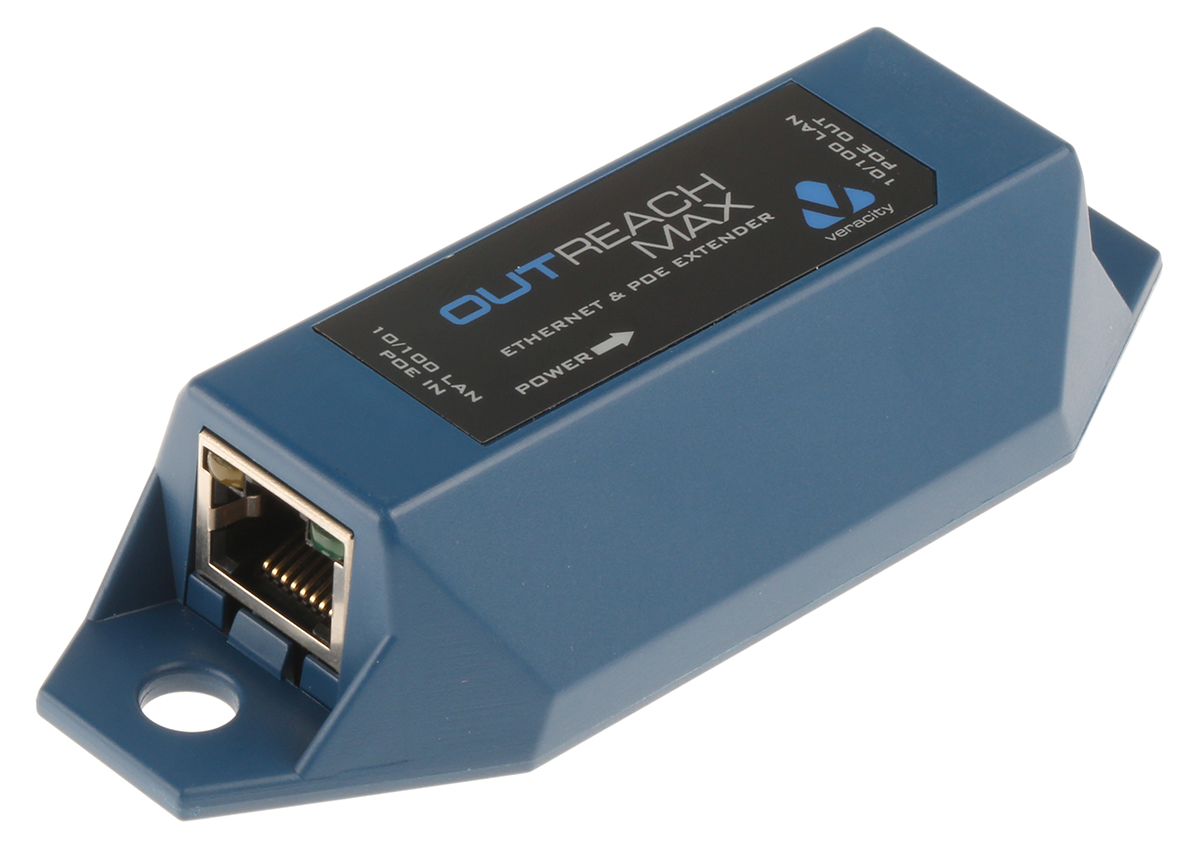 Veracity Network Range Extender CCTV Transmission & Receiving Transreceiver for use with Cameras