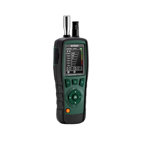 Extech VPC260 Data Logging Air Quality Meter 50 °C, 50 °C Max, 100 %RH Max, 9 V dc-Powered