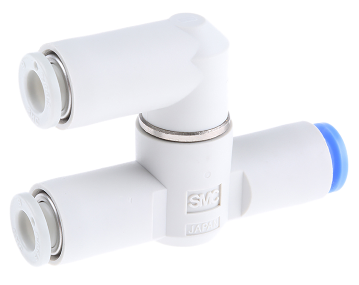 SMC VR12 Series, Pneumatic Shuttle Valve 420 L/min OR Logic Function 1 Mpa Max Operating Pressure