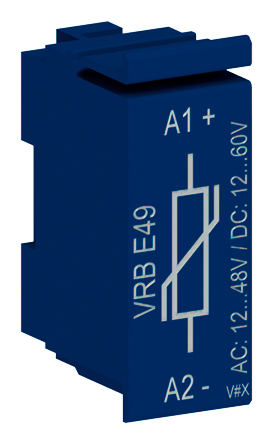 WEG VRB Surge Suppressor for use with CWB9 to CWB38 Contactors (AC Coil/DC Coil)