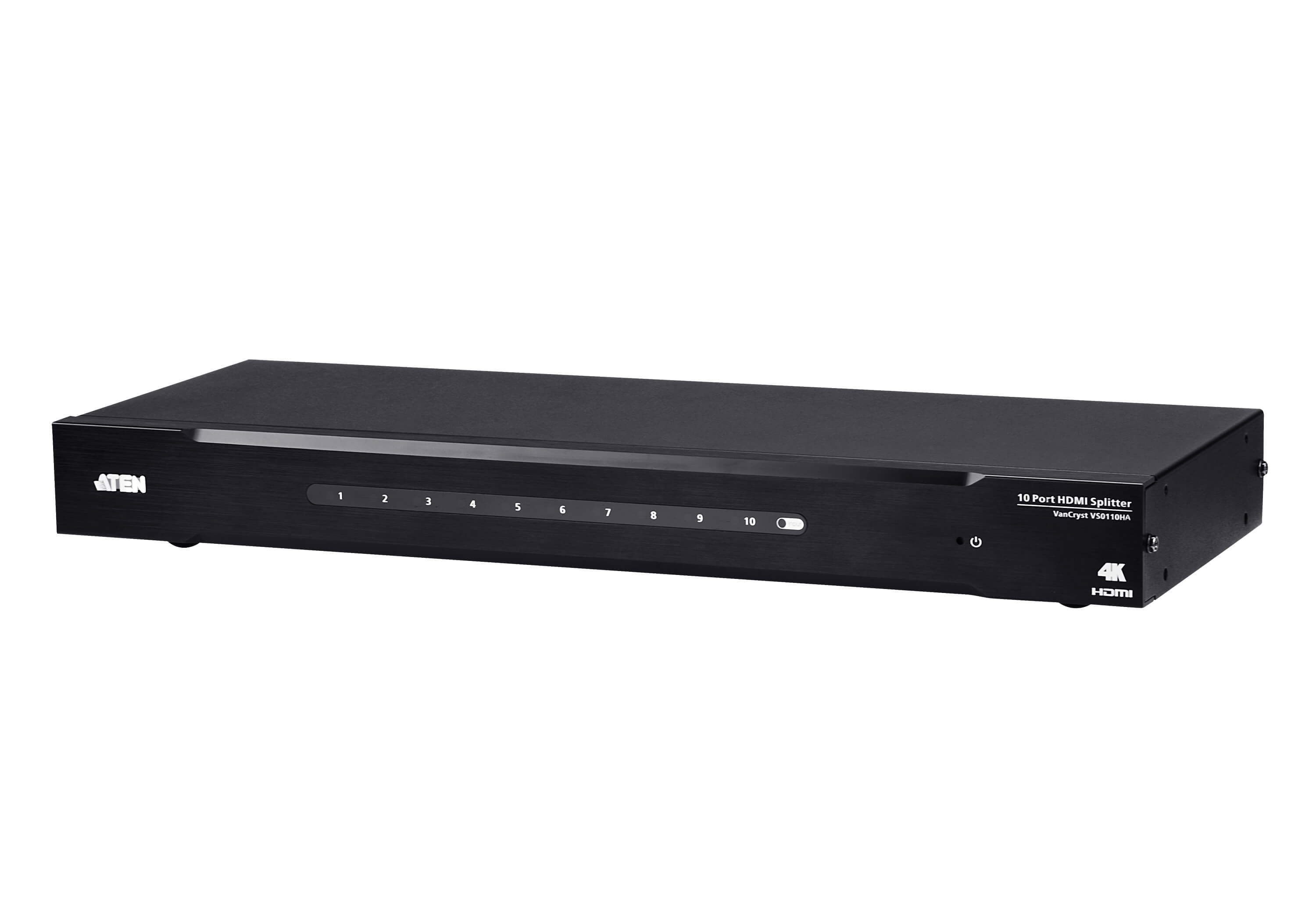 Aten 10 Port 1 Input 10 Output HDMI Splitter 4096 x 2160 pixel
