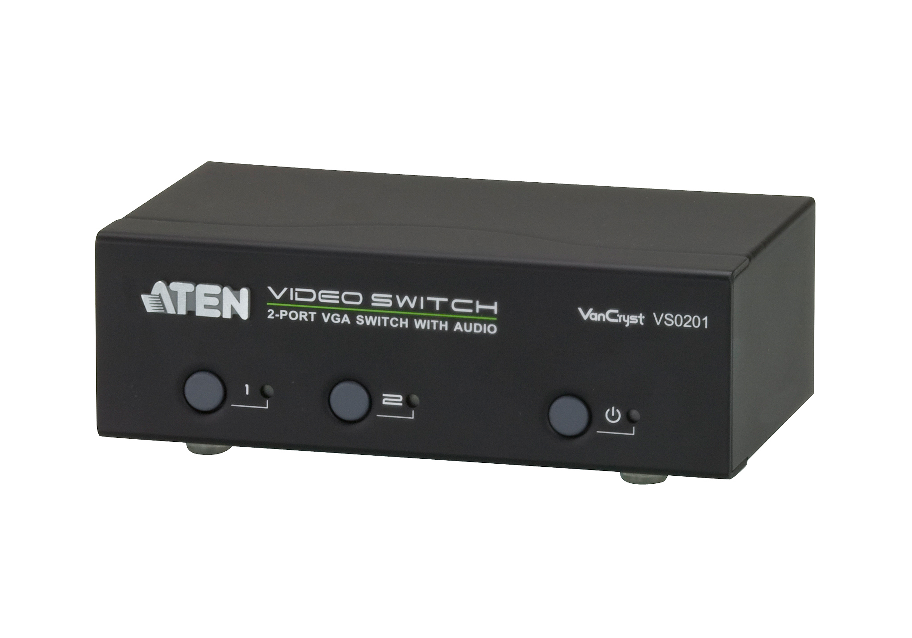 Aten 2 Port 2 Input 1 Output HDBase T Switch 1920 x 1440 pixel