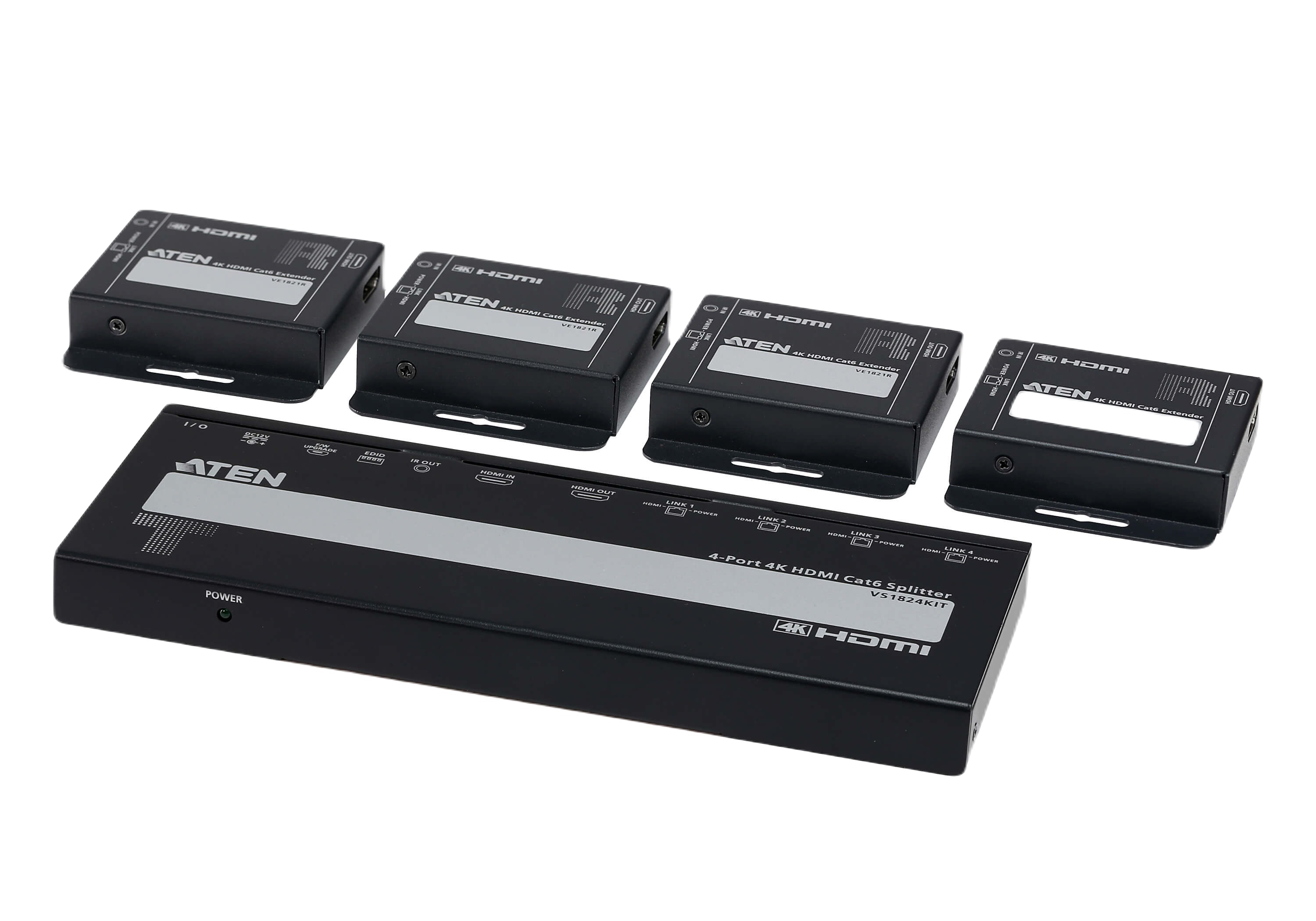 Aten 4 Port 1 Input 1 Output HDMI Splitter 4096 x 2160 pixel